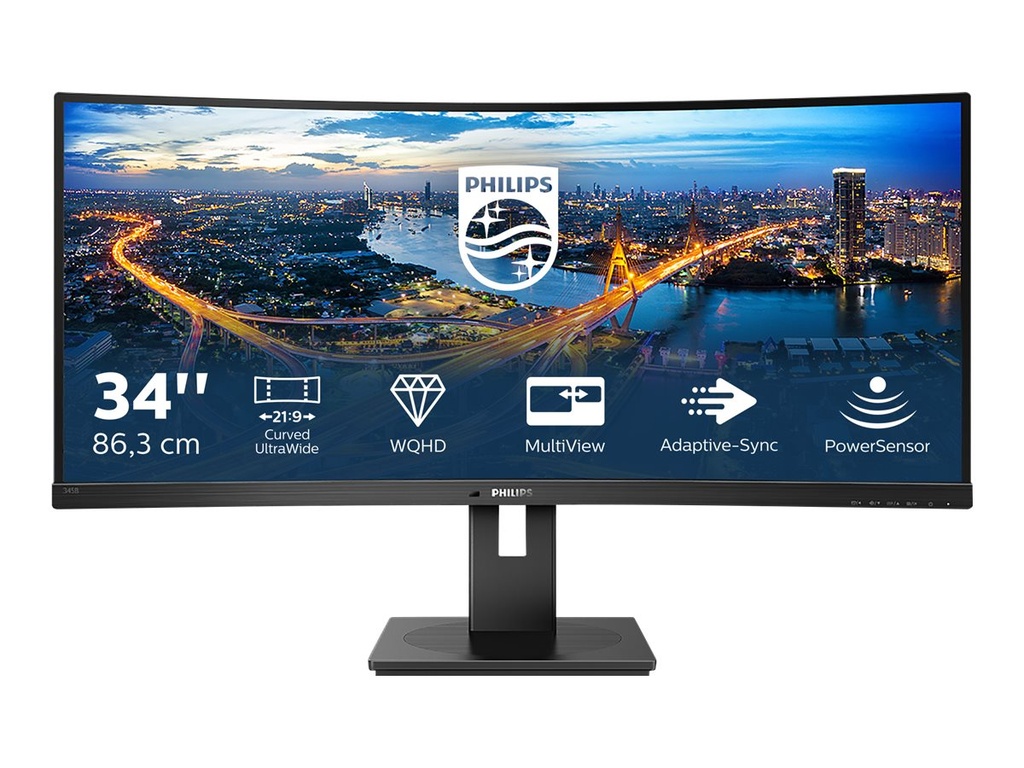 Écran Philips 345B1C 34" WQHD VA 100 Hz (B Line)