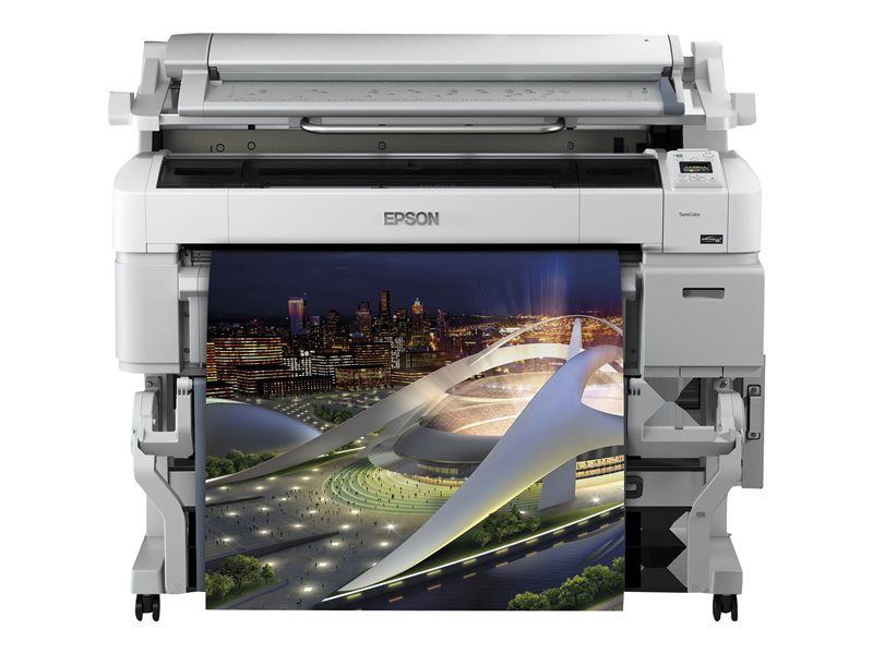 tireuse de plan  Epson SureColor SC-T5200DMFP - 36" imprimante multifonctions - couleur - jet d'encre - 965.2 x 2438.4 m