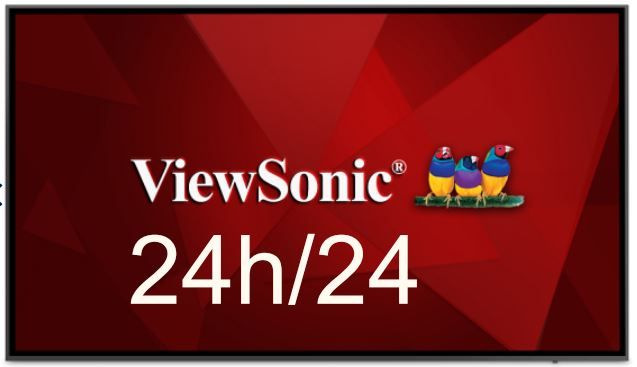 ViewBoard AFFICHAGE SANS FIL LED 55&quot; 137.5 cm de diagonale 3840x2160, 400 nits 7J/7 24h/24 REF CDE5520W  REF PG1310.0B21