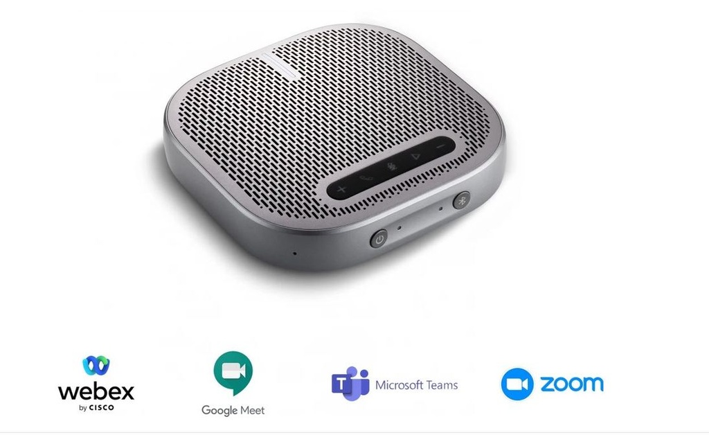 ViewSonic VB-AUD-201 - Téléphone haut-parleur portable USB/Bluetooth, microphone et batterie intégrés