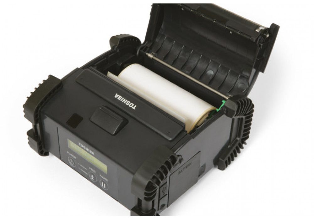 Imprimante étiquette  Toshiba  Mobile direct thermal printer B-EP4DL B-EP4DL-GH42-QM-R 4" mobile printer, 203 dpi, dual band USB WLAN