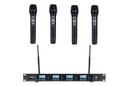 Pack de 4 micros sans fil Sirius Quad R + 4H 823