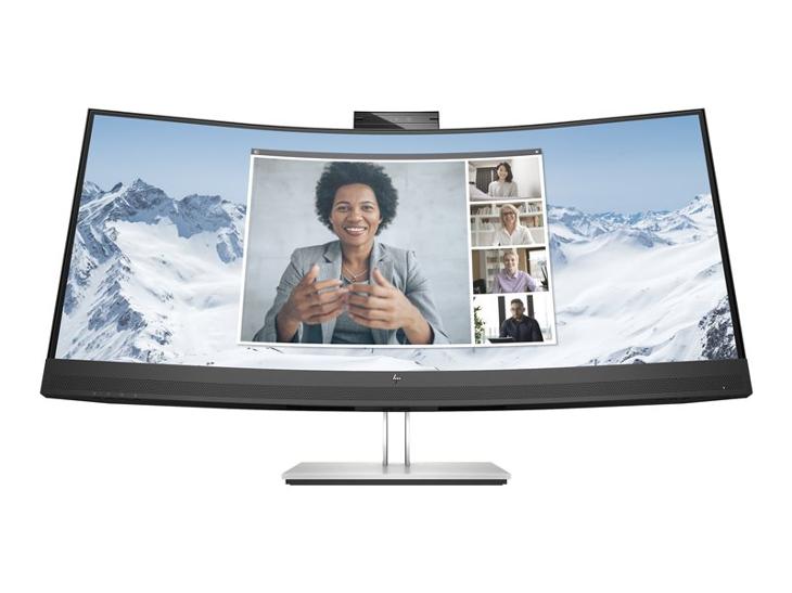 écran HP E34m G4 Conferencing Monitor - E-Series - écran LED - incurvé - 34" - 3440 x 1440 WQHD @ 75 Hz - VA - 400 cd/m²