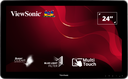 ViewSonic TD2430 – Écran tactile LED 24 pouces Full HD 200 nits, 10 ms, avec 2 haut-parleurs 2,5 W, tactile capacitif
