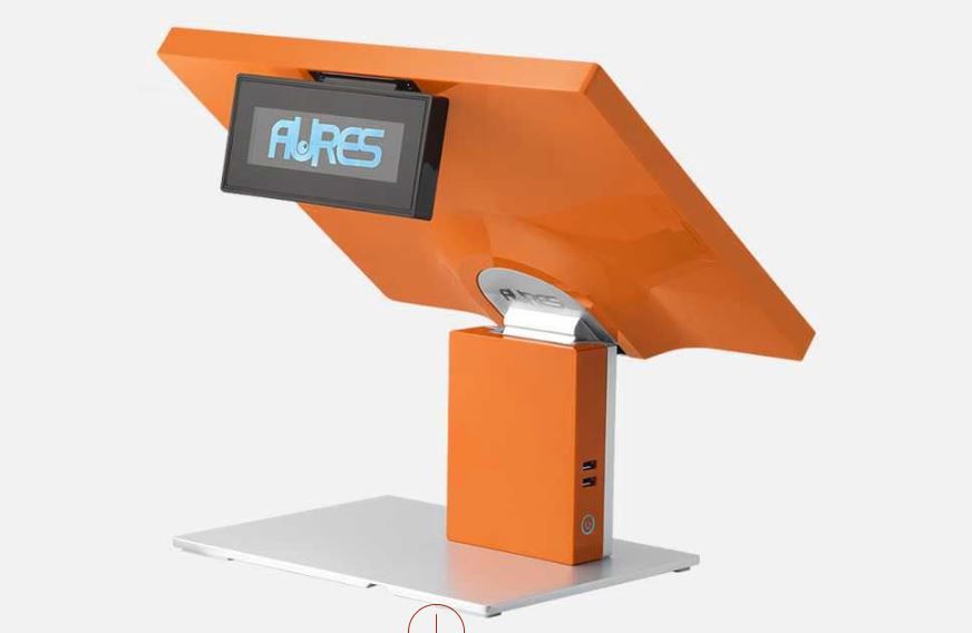 écran tactile orange Cassis Touchscreen  Sango 15 pouces de caisse pour magasin