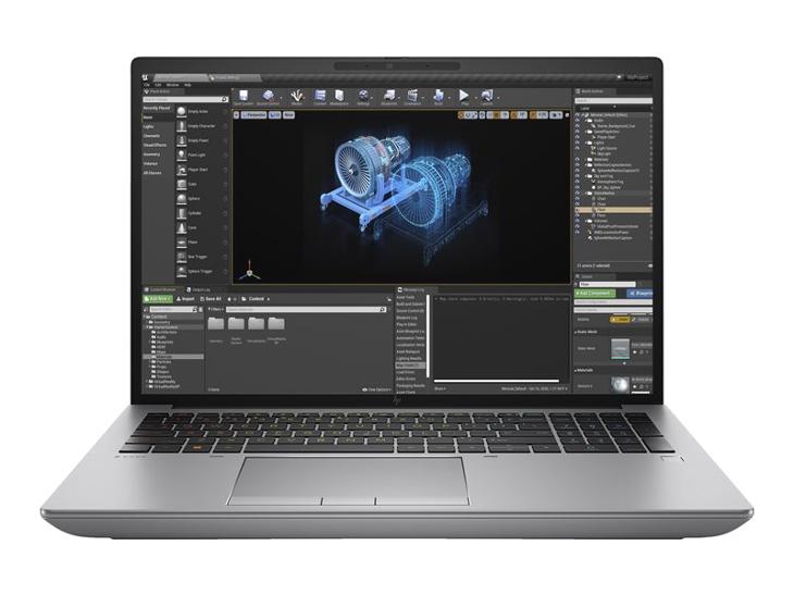 Ordinateur station de travail HP Fury 16 G10, 16" AG WUXGA (1920x1200) Anti reflets 400nits, processeur Intel® Core™ i9-13950HX, mémoire 64GB, disque dur 2TB SSD, carte graphique NVIDIA RTX™ A4500 12GB,  , alimentation 230W Windows 11 Pro 64 High End,