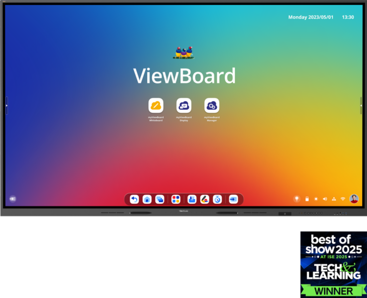 ViewSonic ViewBoard IFP110 – Écran tactile ViewBoard 110 pouces 4K (3840 x 2160) 16:9, Android 13.0, IR 450 nits, USB-C