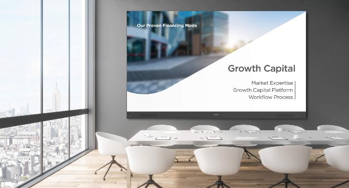 Ecran LED Direct View 163" Full HD 1920x1080 500 nits, 4/64GB Android 9, pixelpitch 1,88mm, paysage+portrait, gold bondi