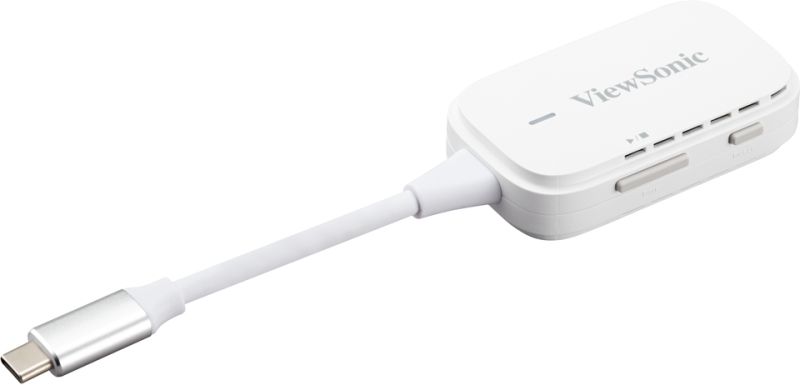 WPD-700 Kit de présentation sans fil, partage de contenu sans fil entre l'appareil et le projecteur_écran tactile_affichage 1080P - ViewSonic