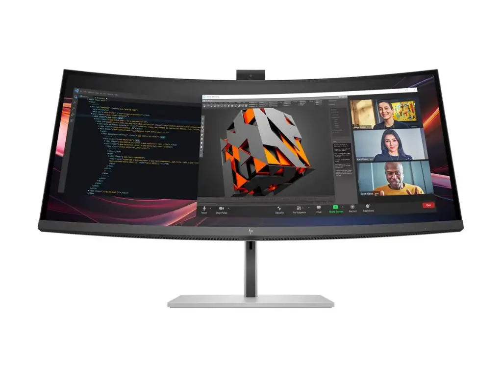 écran HP 734pm - Series 7 Pro - écran LED - incurvé - 34" - 3440 x 1440 WQHD @ 120 Hz - IPS Black - 400 cd/m² - 2000:1 -