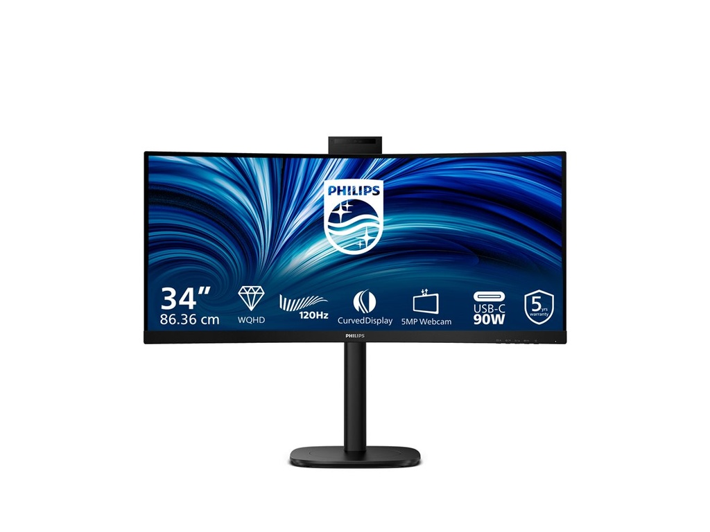 Écran Philips 34B2U3600CH 34" WQHD VA 120 Hz (3000 Series)