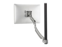 Chief Kontour Dynamic Pole Single Monitor Mount - For Displays 10-30" - Silver kit de montage - pour Écran LCD - argent - Conformité TAA