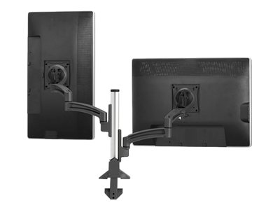 Chief Kontour Articulating Colum Dual Monitor Desk Mount - For Displays 10-32" - Black kit de montage - pour 2 écrans LCD - noir