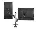 Chief Kontour Articulating Colum Dual Monitor Desk Mount - For Displays 10-32" - Black kit de montage - pour 2 écrans LCD - noir