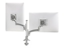 Chief Kontour Series K2C220S kit de montage - pour 2 écrans LCD - argent semi-brillant
