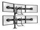 Chief Kontour K4 3x2 Display Monitor Mount - For Displays 10-24" - Black kit de montage - pour 6 écrans LCD - noir - Conformité TAA