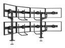 Chief Fusion 4x2 Display Mount - For Displays 10-24" - Black kit de montage - pour 8 écrans LCD - noir - Conformité TAA