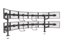 Chief Kontour Series K4G620B K4 6x2 Grommet Mounted Array kit de montage - pour 12 écrans LCD - noir - Conformité TAA