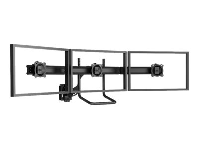 Chief Kontour Series K4S210B K4 3x1 Focal Depth-Adjustable Array kit de montage - pour 3 écrans LCD - noir - Conformité TAA