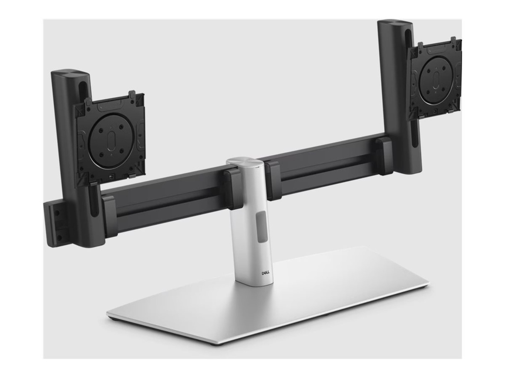 Dell Pro MDS26 pied - pour 2 moniteurs - mécanisme de libération rapide - argent/noir