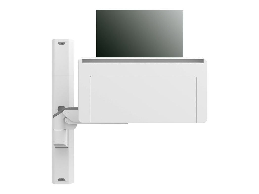 Ergotron CareFit Combo System with Worksurface kit de montage - modulaire - pour écran LCD / clavier - blanc
