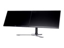 Iiyama DS1002D-B1 pied - bras réglable - pour 2 moniteurs - noir