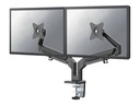 Bras de bureau – Neomounts by Newstar Desk Mount ultra flat (clamp/grommet)