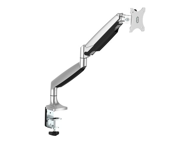 Bras de bureau – Startech Desk Mount Monitor Arm, Heavy Duty Ergonomic VESA Monitor Arm, Single Display up to 9kg, Full Motion, Height Adjustable, Articulating, Aluminum, C-Clamp/Grommet, Silver