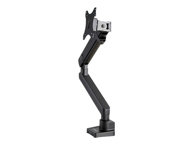 Bras de bureau – Startech Desk Mount Monitor Arm with 2x USB 3.0 ports, Slim Full Motion Adjustable Single Monitor VESA Mount up to 17.6lbs (8kg) Display, Ergonomic Articulating Arm, Desk Clamp/Grommet
