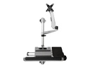Poste assis-debout – Startech Wall Mount Workstation, Articulating Standing Desk w/ Ergonomic Height Adjustable Monitor Arm & Padded Keyboard Tray, 34" VESA Display, Foldable Wall Mounted Sit Stand Desk