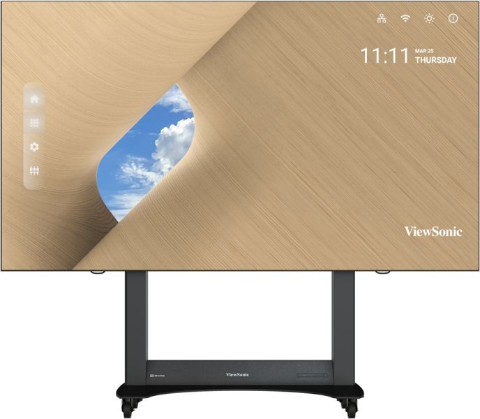 ViewSonic LDS138-151 – Écran LED Direct View 138 pouces Full HD 1920 x 1080 600 nits, 4/32 Go Android 9, pixel pitch 1,59 mm