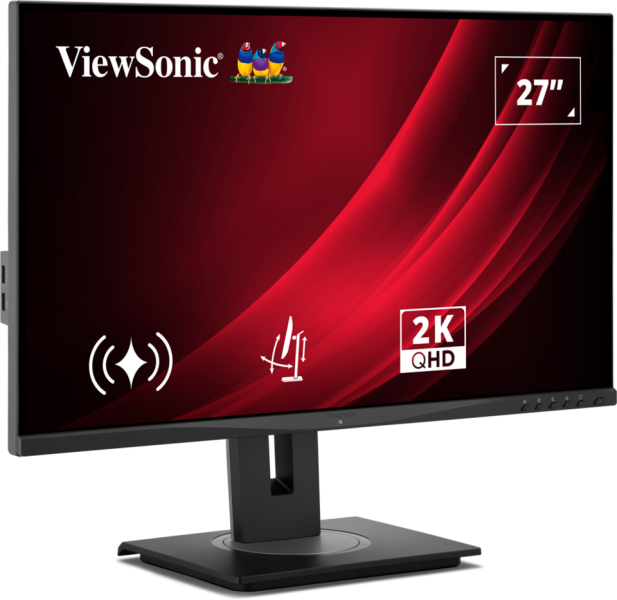 ViewSonic VG2748A-2K – Moniteur LED 2K 350 nits, resp 5ms, incl haut-parleurs 2x2 W, 100Hz, USB-hub