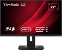 ViewSonic VG2756-4K – Moniteur LED 27 pouces 4K 350 nits, 5 ms, avec haut-parleurs 2x2 W (moniteur d'accueil)