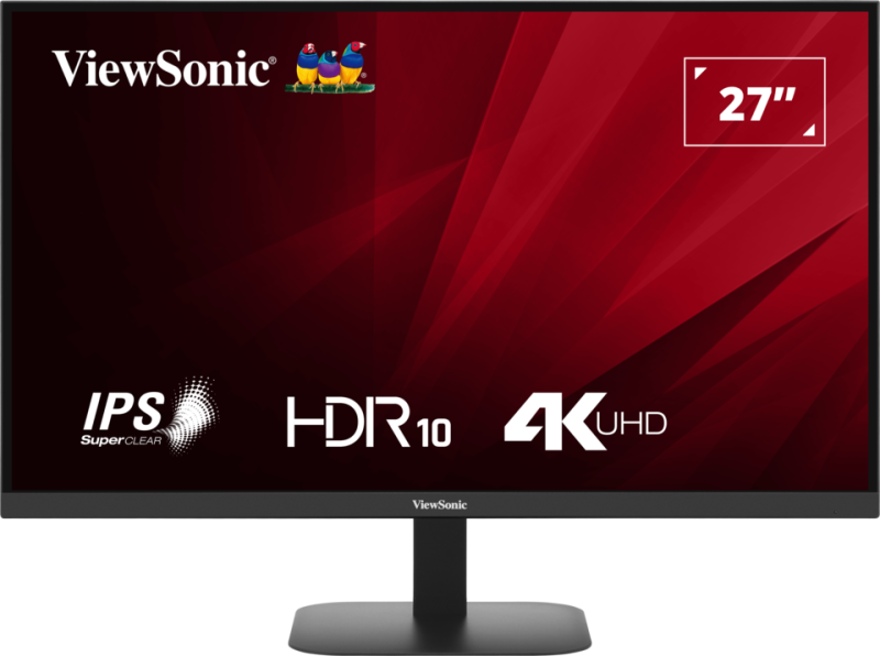 ViewSonic VA2708-4K-HD – Moniteur LED 27" 4K 250 nits, 60Hz refreshrate