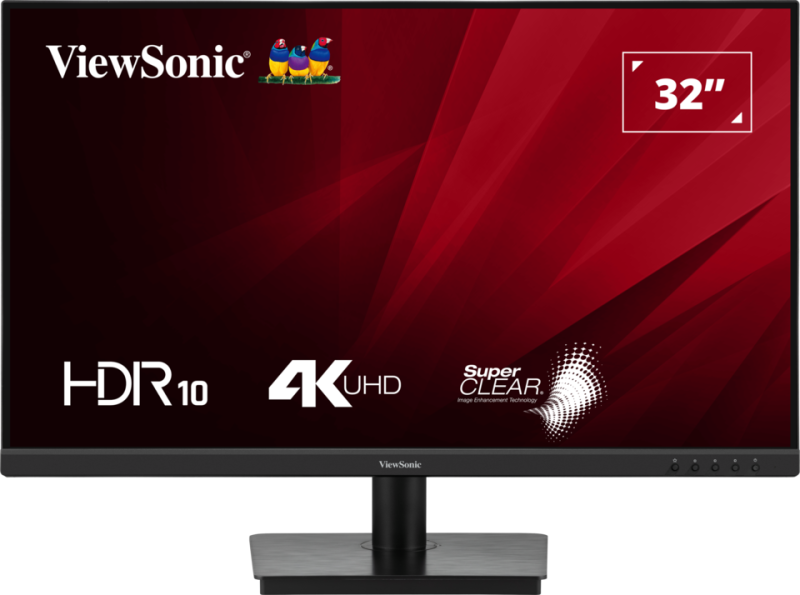 ViewSonic VA3208-4K-HD – Moniteur LED 32" 4K 250 nits, 60Hz refreshrate
