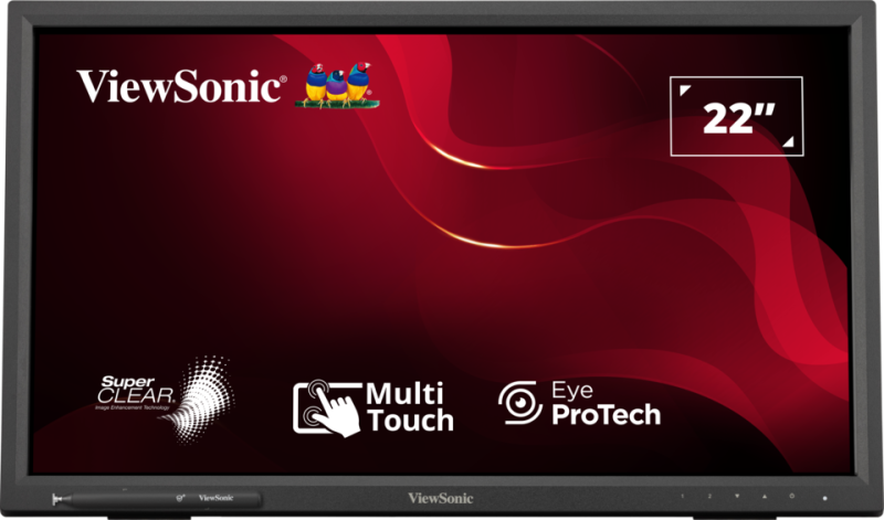 ViewSonic TD2223-2 – Écran tactile LED TD2223 22 pouces Full HD 250 nits, 5 ms