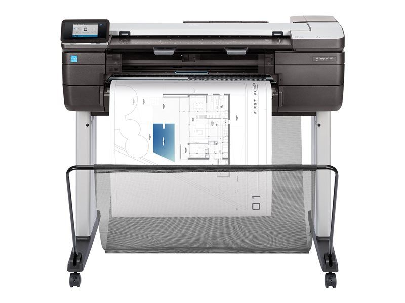 tireuse de plan  HP DesignJet T830 - 24" imprimante multifonctions - couleur - jet d'encre - jusqu'à 0.42 min/page
