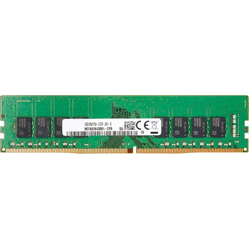 [3TQ39AT] mémoire HP - DDR4 - 8 Go - DIMM 288 broches - 2666 MHz / PC4-21300 - 1.2 V - mémoire sans tampon - ECC - promo