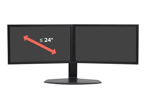 [33-396-085] Ergotron Neo-Flex pied - pour 2 écrans LCD - noir