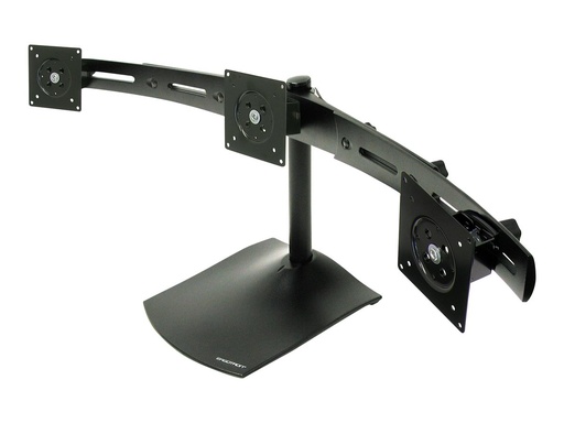[33-323-200] Ergotron DS100 Triple-Monitor Desk Stand pied - pour 3 écrans LCD - noir
