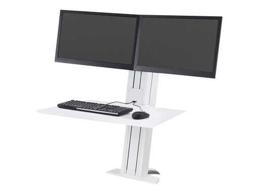 [33-407-062] Ergotron WorkFit-SR - adaptateur en bureau debout - blanc