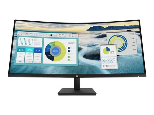 [21Y56AA#ABB] écran HP P34hc G4 - P-Series - écran LED - incurvé - 34" - 3440 x 1440 WQHD @ 60 Hz - VA - 250 cd/m² - 3500:1 - 5 ms - H