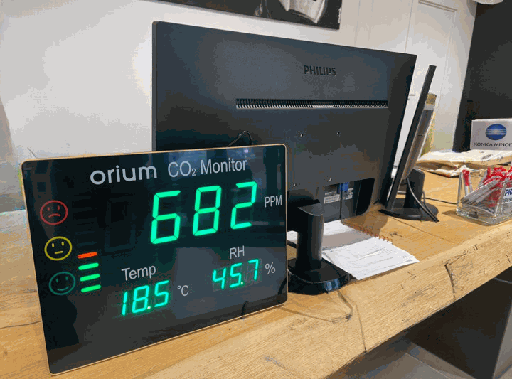 Mesureur de qualité de l'air Quaelis 12 de Deltrian