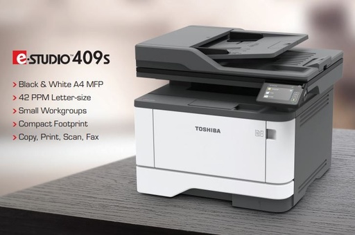 [Toshiba409s] Copieur Toshiba 409s noir et blanc + scanner couleur multifonctions