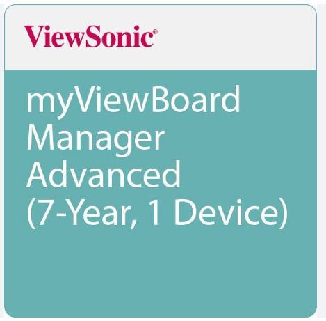 7 ans de licence (un seul appareil) myViewBoard Manager Advanced