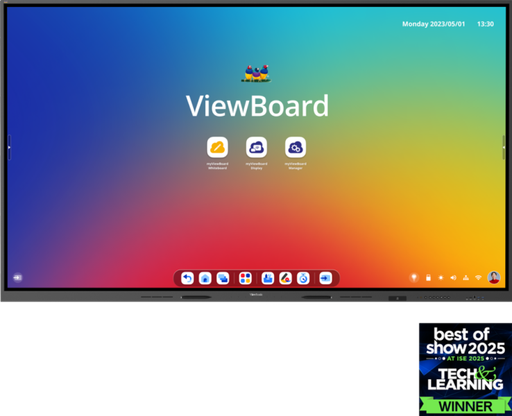 [IFP110] ViewSonic ViewBoard IFP110 – Écran tactile ViewBoard 110 pouces 4K (3840 x 2160) 16:9, Android 13.0, IR 450 nits, USB-C