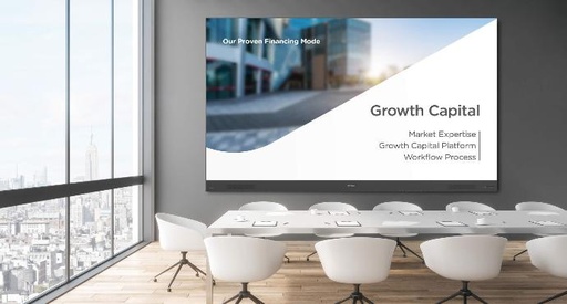 [LDP163-181] Ecran LED Direct View 163" Full HD 1920x1080 500 nits, 4/64GB Android 9, pixelpitch 1,88mm, paysage+portrait, gold bondi