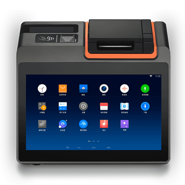 Caisse enregistreuse tactile MARQUES T2 MINI pour commerce de détail