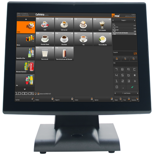 Caisse pour magasin ETPOS MARQUES PRO avec logiciel de point de vente