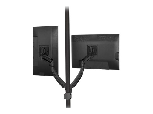 [K1P220B] Chief Kontour Dynamic Pole Dual Monitor Mount - For Displays 10-30" - Black composant de montage - pour 2 écrans LCD - noir - Conformité TAA